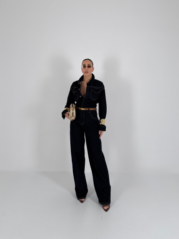 Salopette Elvira scura