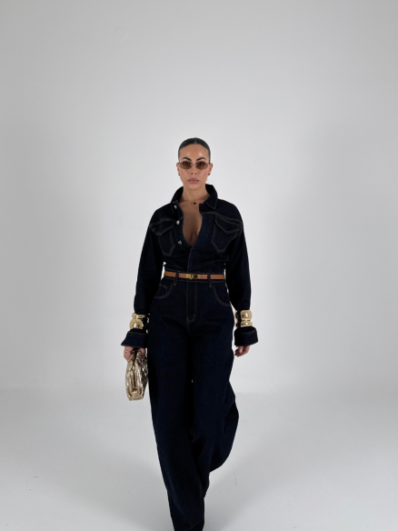 Salopette Elvira scura