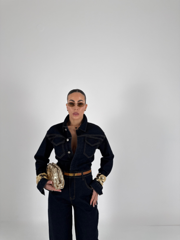 Salopette Elvira scura