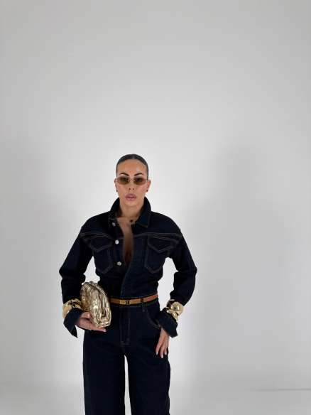 Salopette Elvira scura