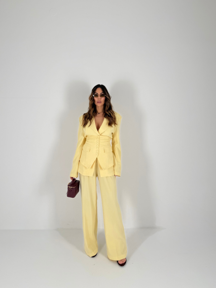 Tailleur Triade giallo