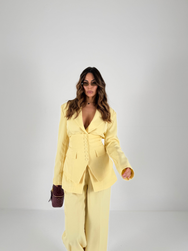 Tailleur Triade giallo