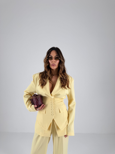 Tailleur Triade giallo