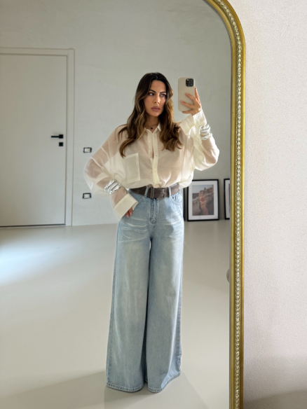 Denim Alisia con cintura