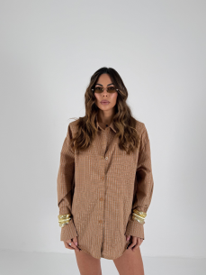 Camicia Aurelia ocra