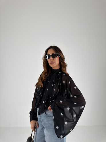 Camicia Minerva nera