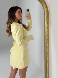 Dress Alma paglierino 2