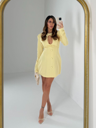 Dress Alma paglierino