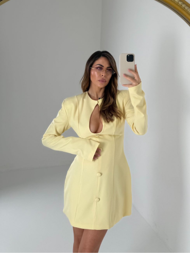 Dress Alma paglierino