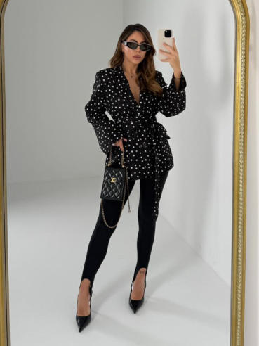 Leggings ghette nero