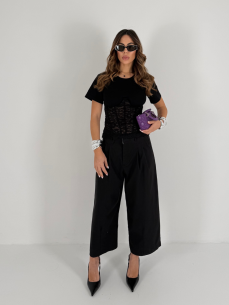 Panta culotte Camilla nero
