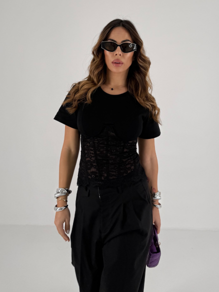 Panta culotte Camilla nero