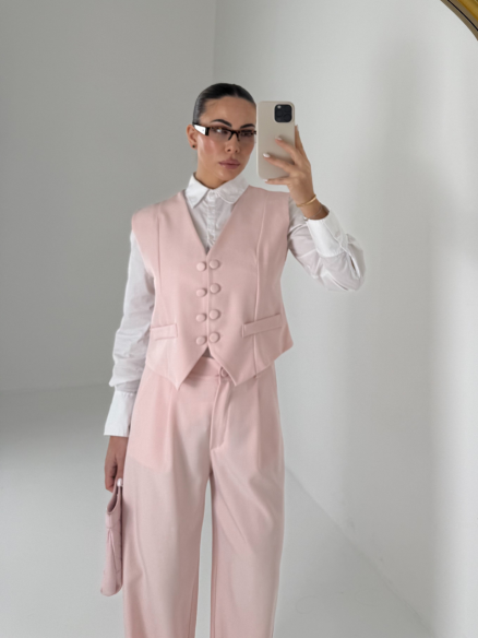 Tailleur Cristine rosa