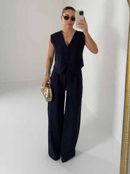 Tailleur Cristine blu
