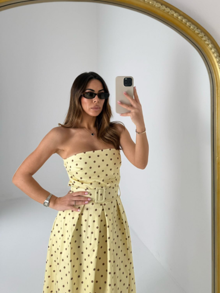 Dress Dafne giallo