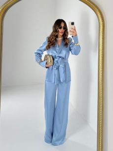 Tailleur Karen celeste