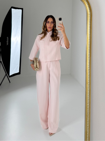 Tailleur Kora pink