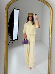 Tailleur Kora giallo 2