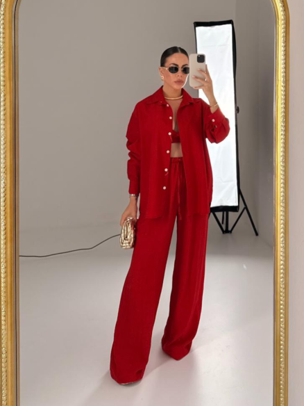 Set Betty rosso