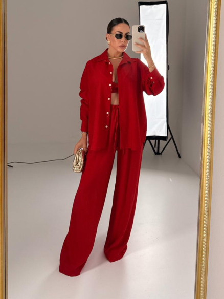Set Betty rosso