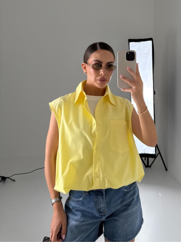 Gilet Jade giallo