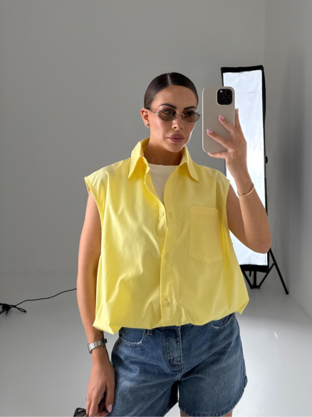 Gilet Jade giallo