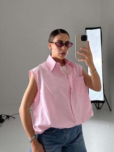 Gilet Jade rosa