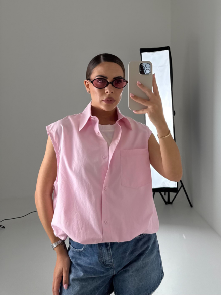 Gilet Jade rosa