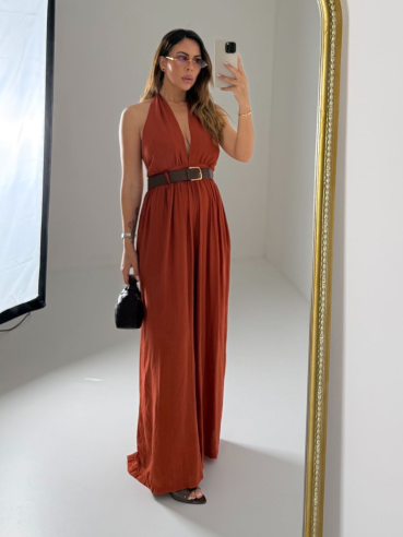 Jumpsuit Eloise ruggine
