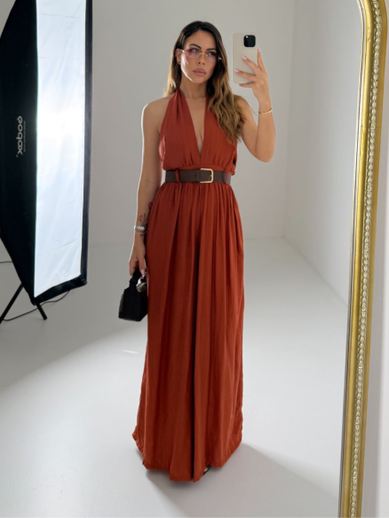 Jumpsuit Eloise ruggine