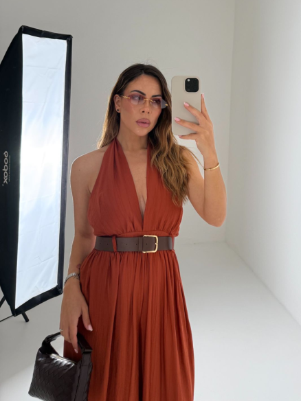 Jumpsuit Eloise ruggine