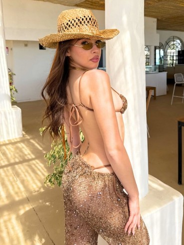 Set Bikini Mykonos brown