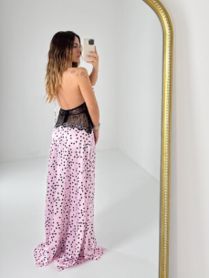 Long Dress Dafne a pois 2