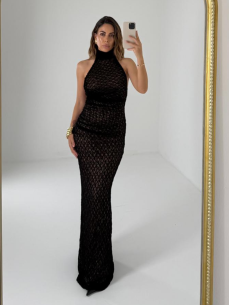 Long Dress Iside nero