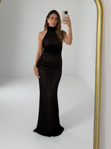 Long Dress Iside nero
