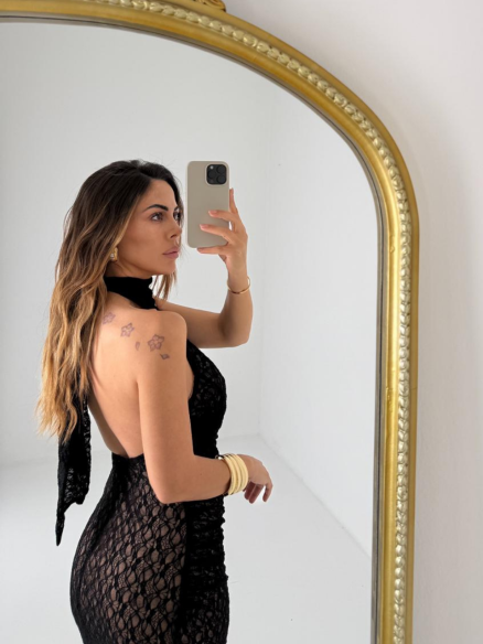 Long Dress Iside nero
