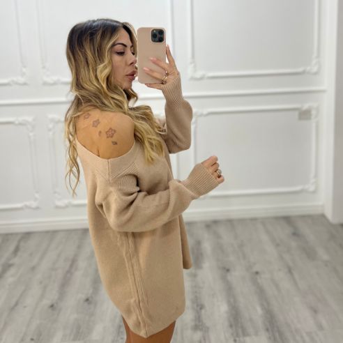 Pull INCROCIO Beige
