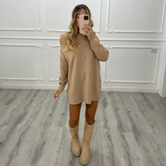 Pull INCROCIO Beige