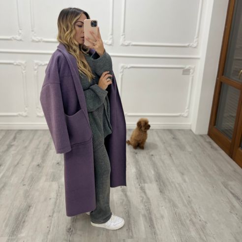 COAT VIOLA