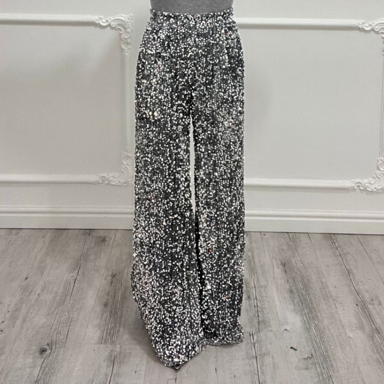 Pantalone Palazzo Paillettes