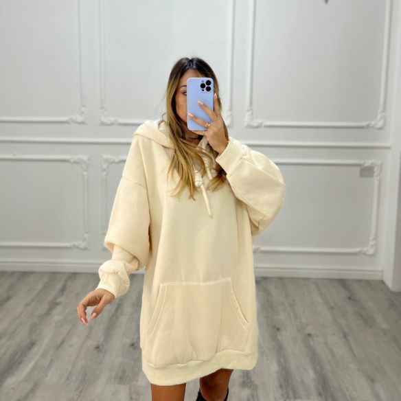 Maxi Felpa Cream