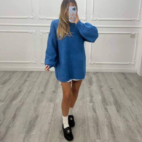Maxi Pull Blu