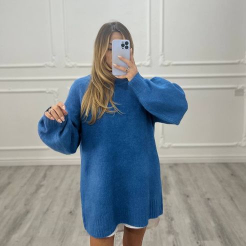 Maxi Pull Blu