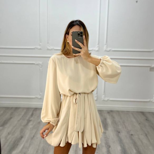 mini dress FARFALLA PANNA