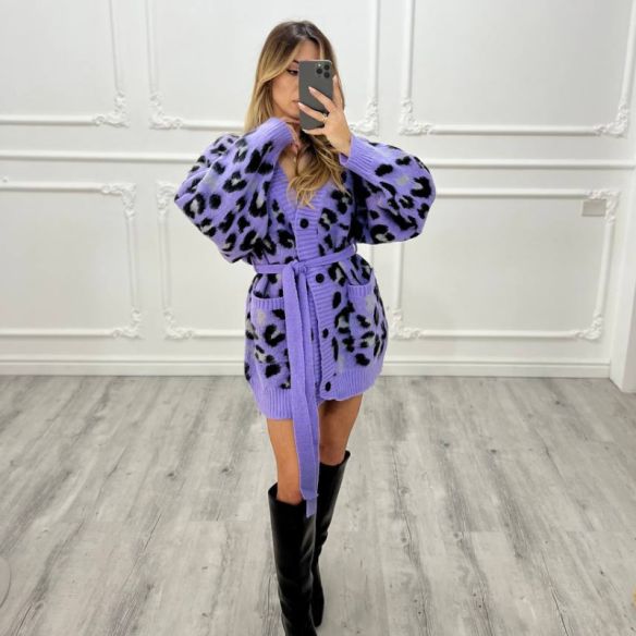 Cardigan Animalier LILLA