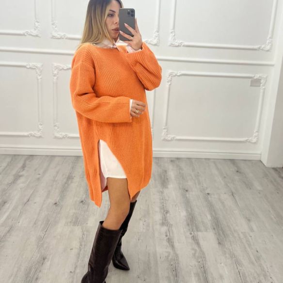 Maxi Pull Lumina ARANCIONE