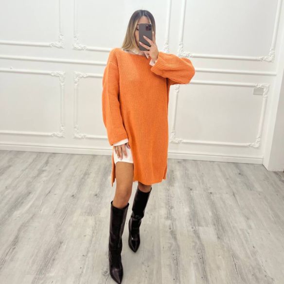 Maxi Pull Lumina ARANCIONE