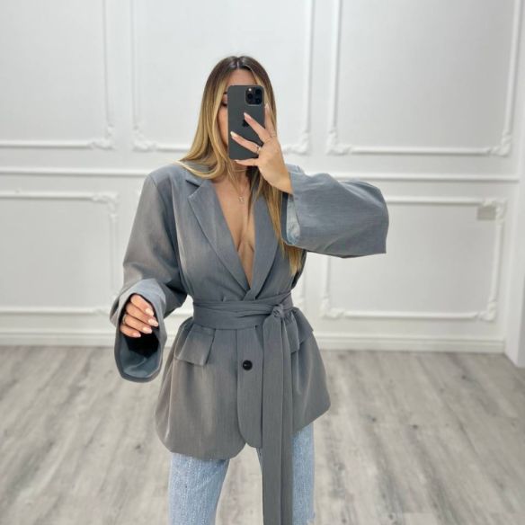 Blazer fusciacca GRIGIO