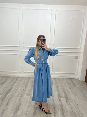 Midi Dress DENIM