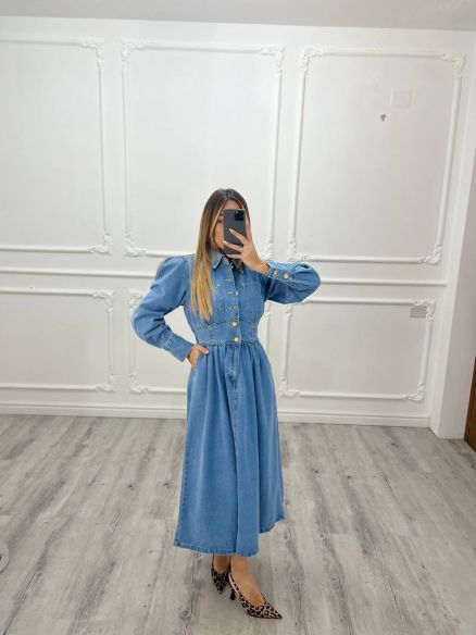 Midi Dress DENIM